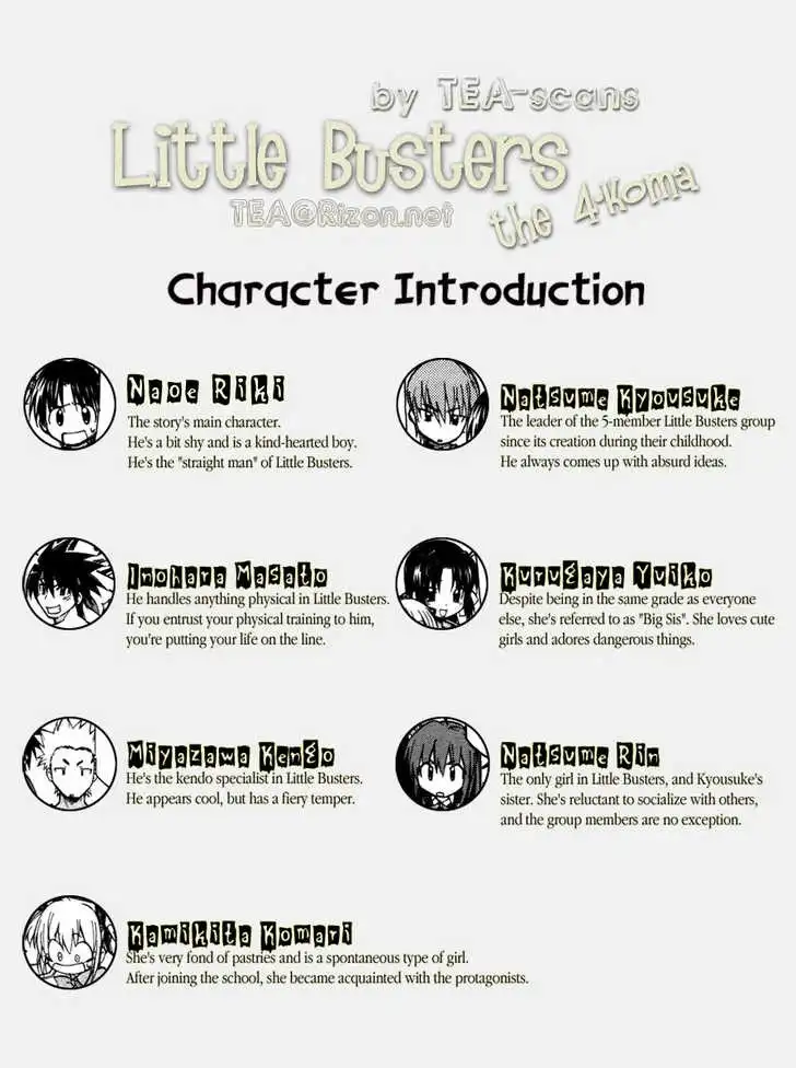 Little Busters! The 4-Koma Chapter 1 2